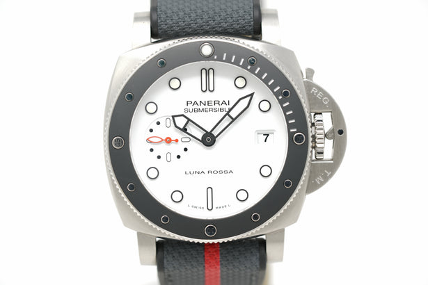Pre-Owned Panerai Submersible Luna Rossa PAM01579 AA Series