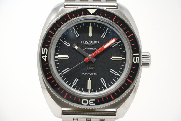 Pre-Owned Longines Ultra-Chron Diver Box Edition L2.836.4.52.9