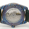 Pre-Owned Wicked Watch Co. Basilea Timascus Green Ba-Ti G