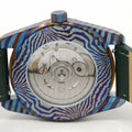 Pre-Owned Wicked Watch Co. Basilea Timascus Green Ba-Ti G