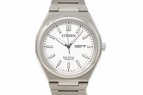 Pre-Owned Citizen Zenshin Three-Hand Super Titanium™ AW0130-85A