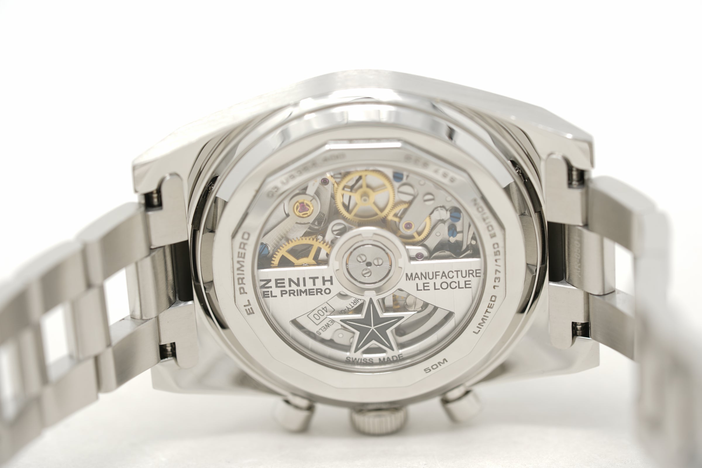 Pre-Owned Zenith Chronomaster A384 Revival Liberty 03.US384.400/57.C823
