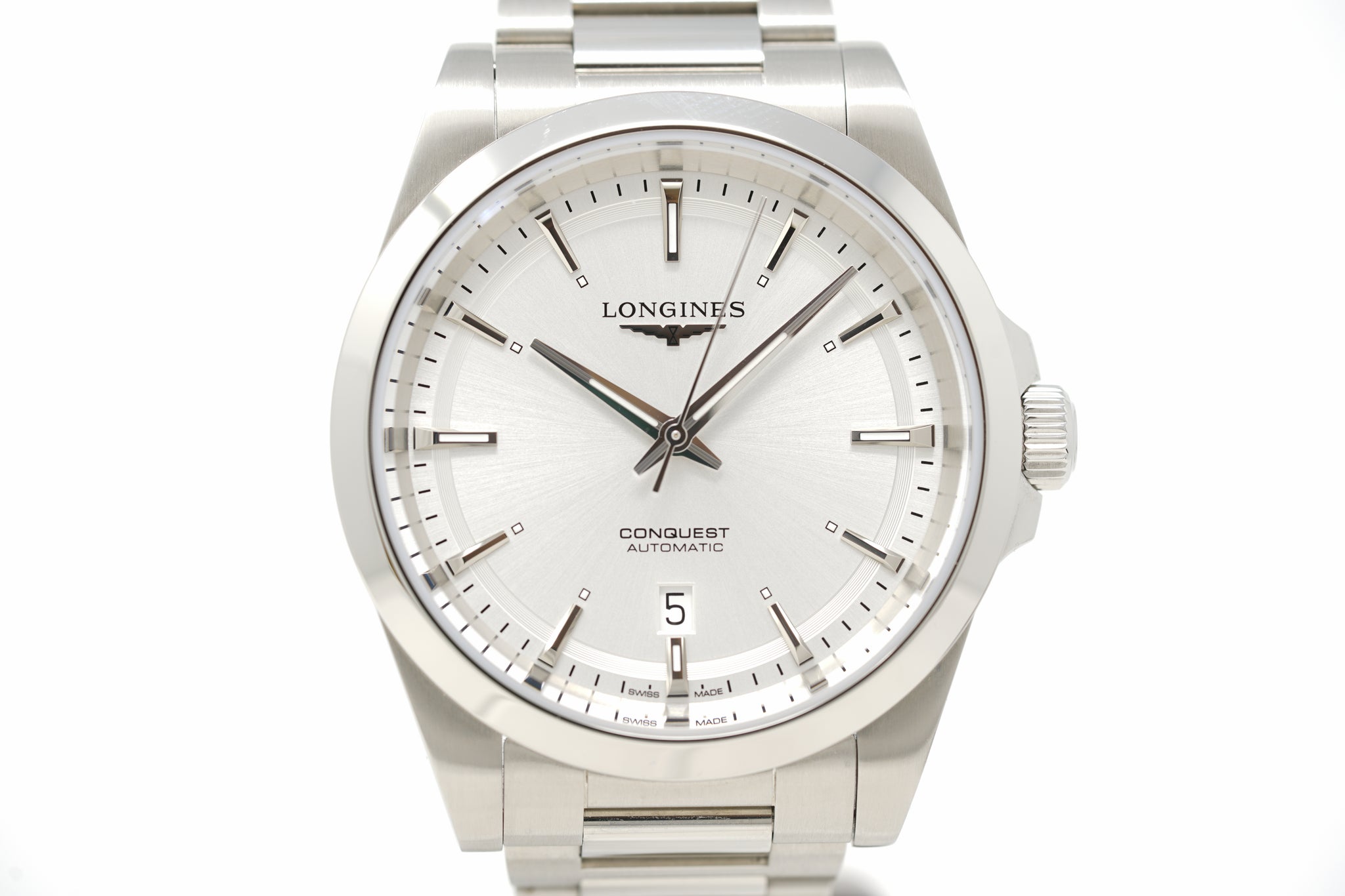 Pre Owned Longines Sport Conquest Automatic L3.830.4.72.6 Topper