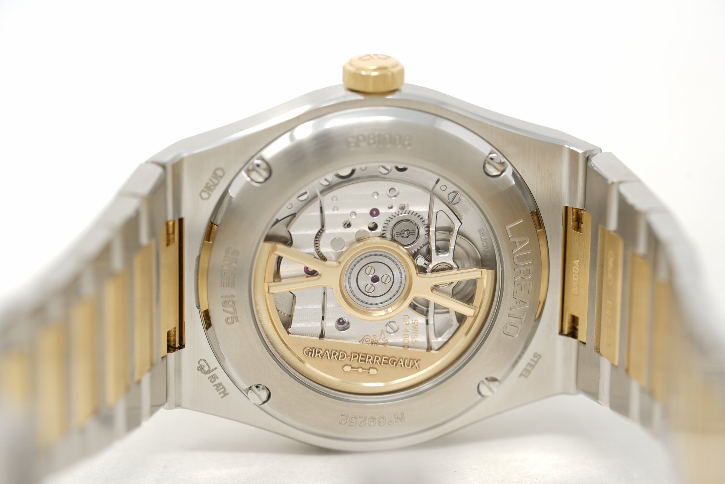 Pre-Owned Girard Perregaux Laureato Fifty 81008-63-3412-1CM