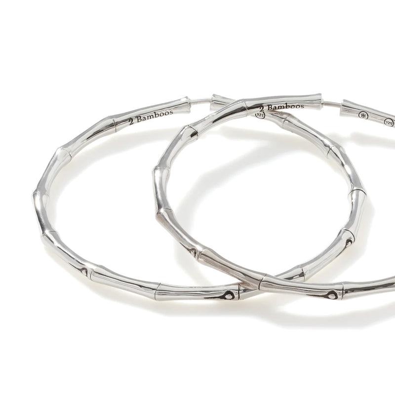 John Hardy Bamboo Hoop Earrings