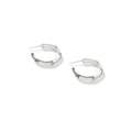 John Hardy Bamboo J Hoop Earrings