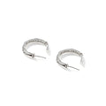 John Hardy Bamboo J Hoop Earrings