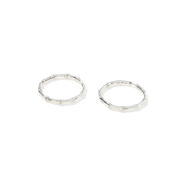 John Hardy Bamboo Hoop Earrings