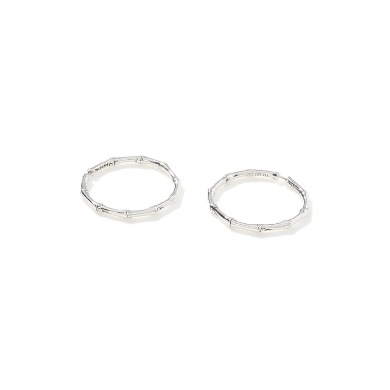 John Hardy Bamboo Hoop Earrings