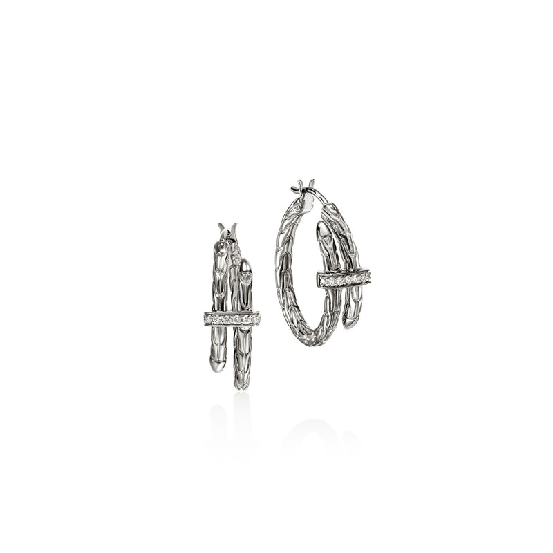 John Hardy Spear Hoop Earrings