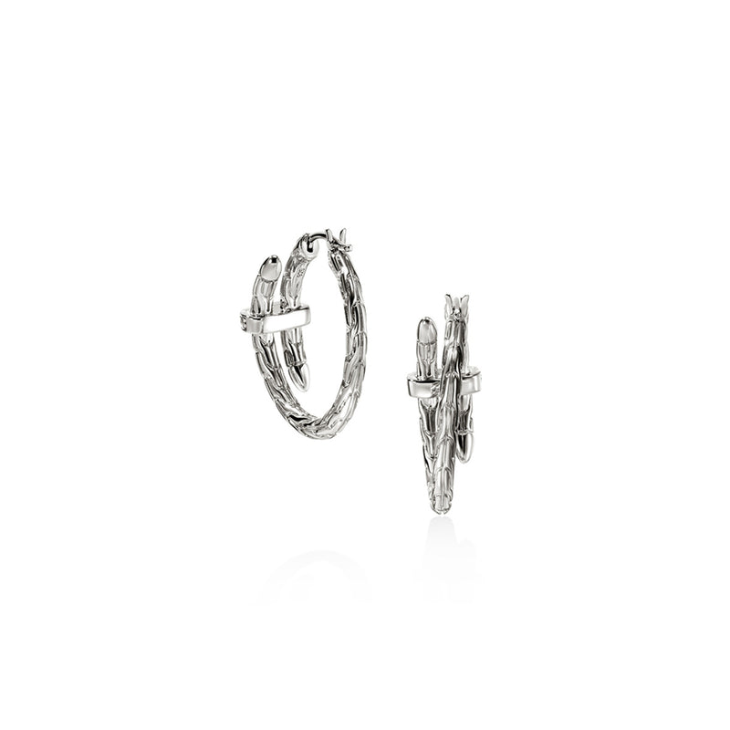 John Hardy Spear Hoop Earrings