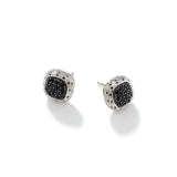 John Hardy Carved Chain Stud Earrings