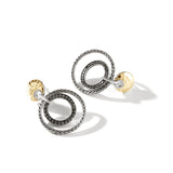 John Hardy Palu Drop Pavé Earrings