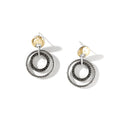 John Hardy Palu Drop Pavé Earrings