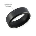 Elysium Black Diamond Ares Solid Black Diamond Ring