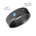 Elysium Black Diamond Ares With Blue Diamond Inset