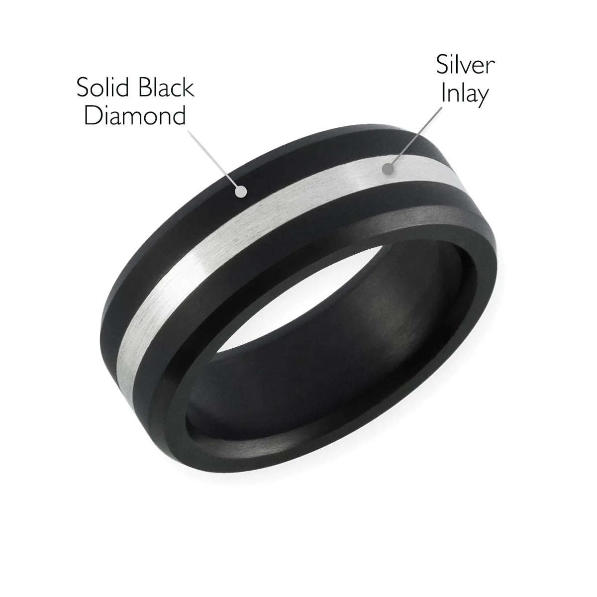 Elysium Black Diamond Ares Silver Inlay