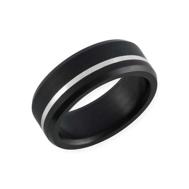 Elysium Black Diamond Ares Offset Inlay Silver