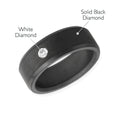 Elysium Black Diamond Ares With White Diamond Inset