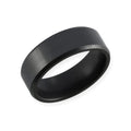 Elysium Black Diamond Ares Solid Black Diamond Ring