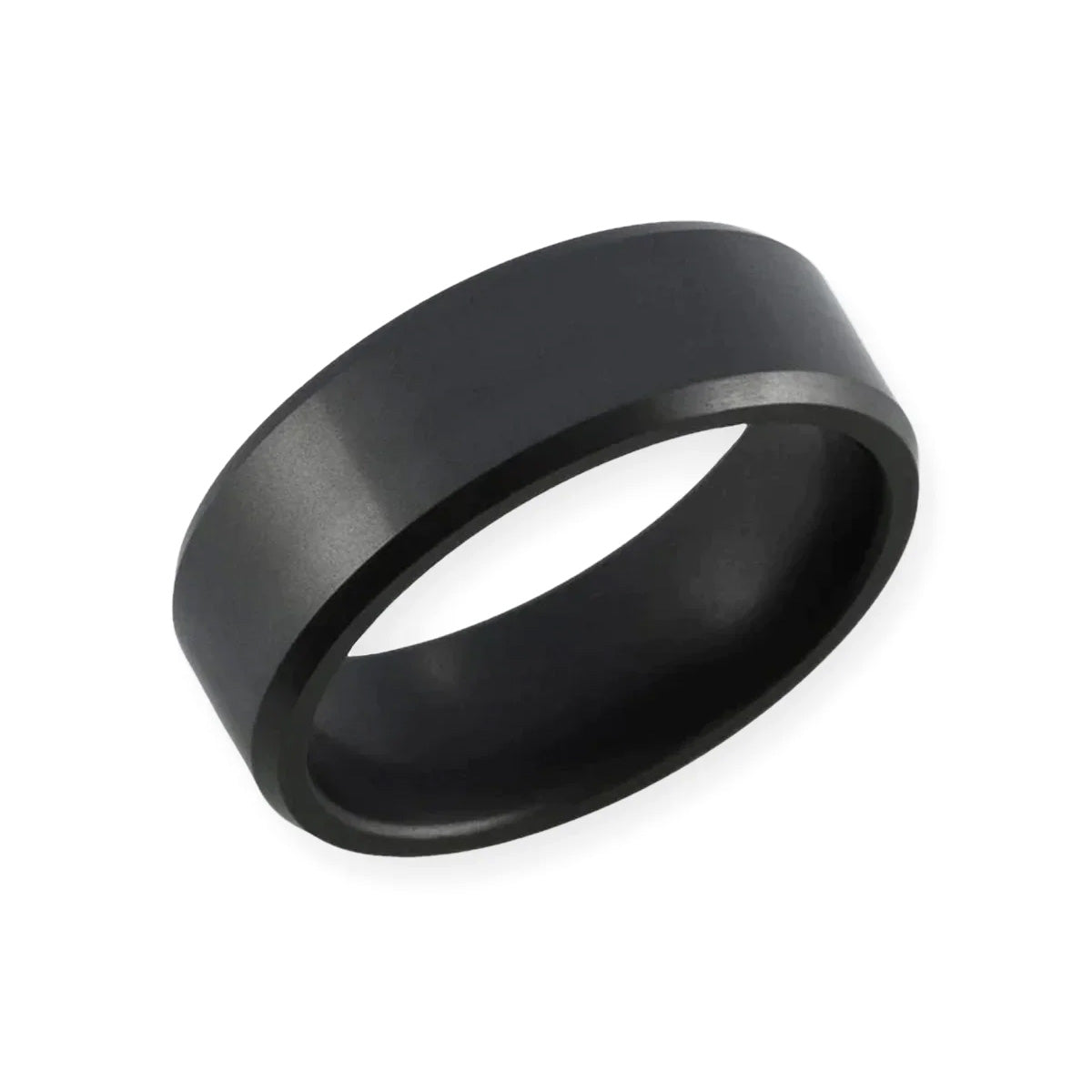 Elysium Black Diamond Ares Solid Black Diamond Ring