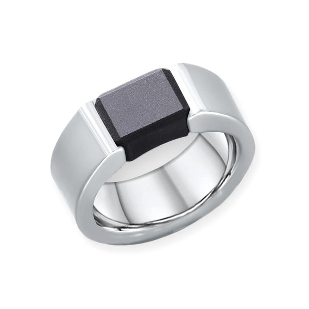 Elysium Black Diamond Ajax Men's Ring