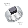 Elysium Black Diamond Ajax Men's Ring
