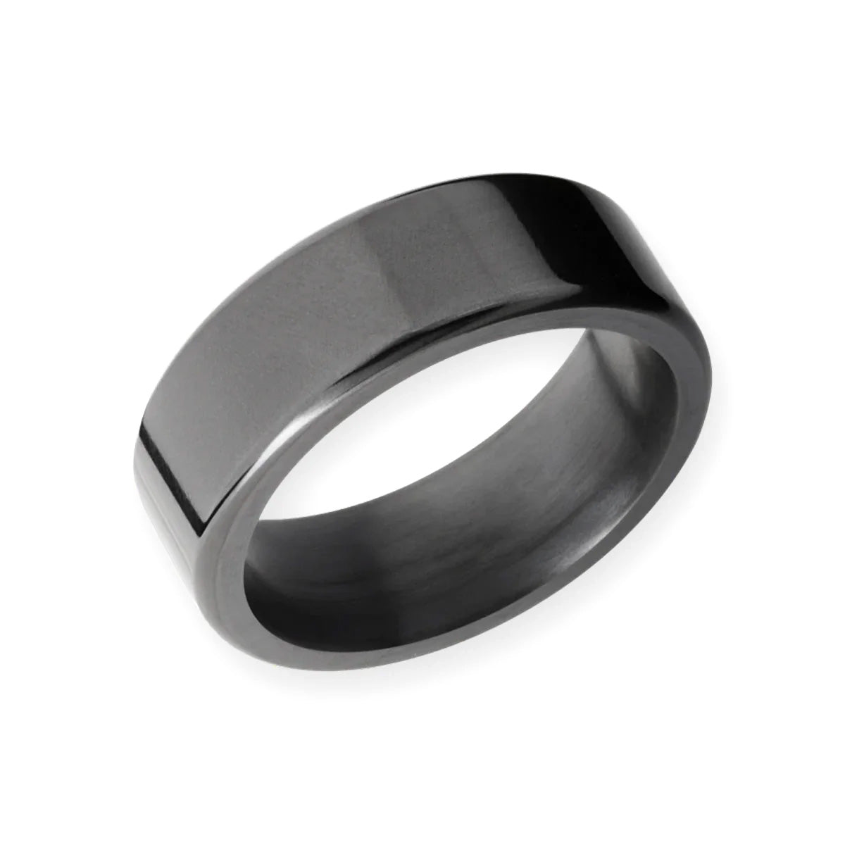 Elysium Black Diamond Kratos Ring With Rounded Edges