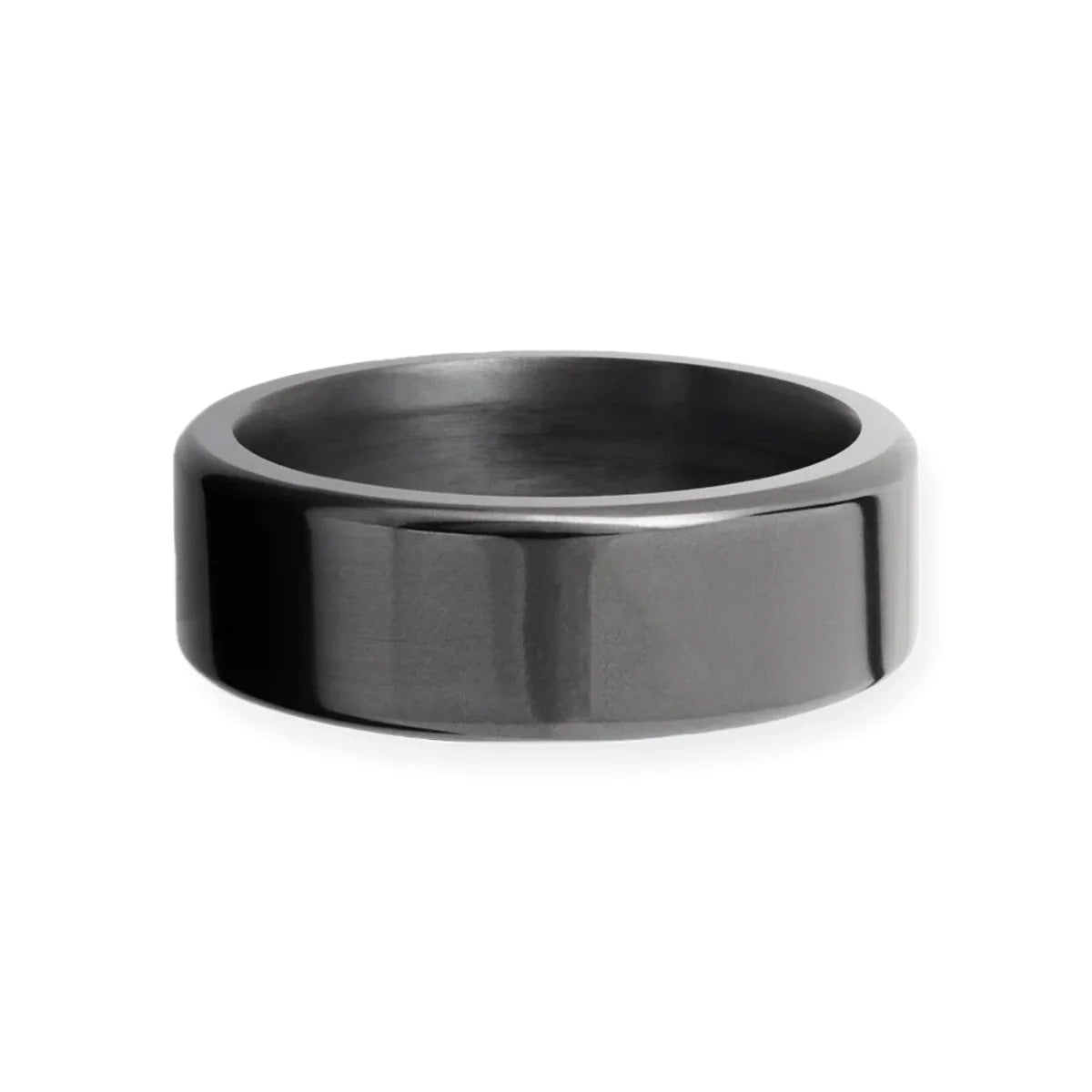 Elysium Black Diamond Kratos Ring With Rounded Edges
