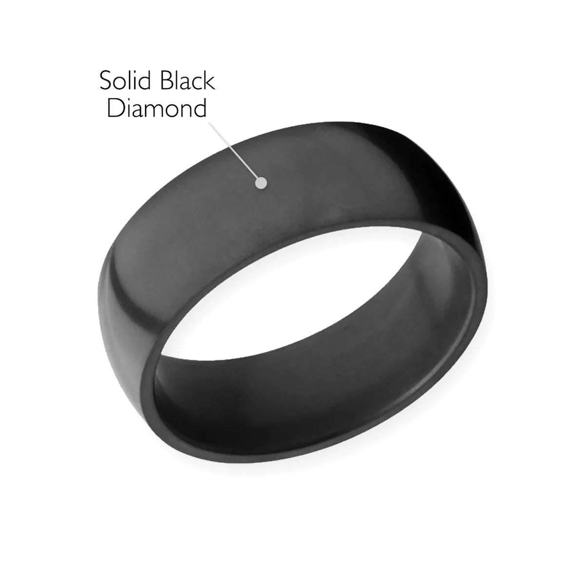Elysium Black Diamond Nyx Men's Ring