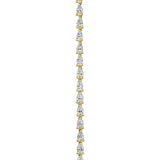 Tacori Pear Diamond Tennis Bracelet