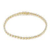 Tacori Pear Diamond Tennis Bracelet