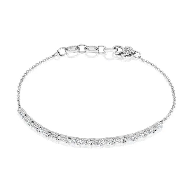 Tacori Pear Diamond Bracelet