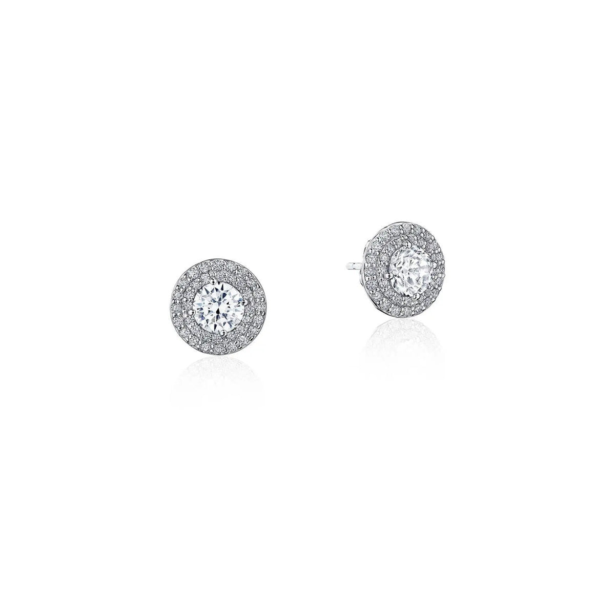 Tacori Double Bloom Diamond Earrings