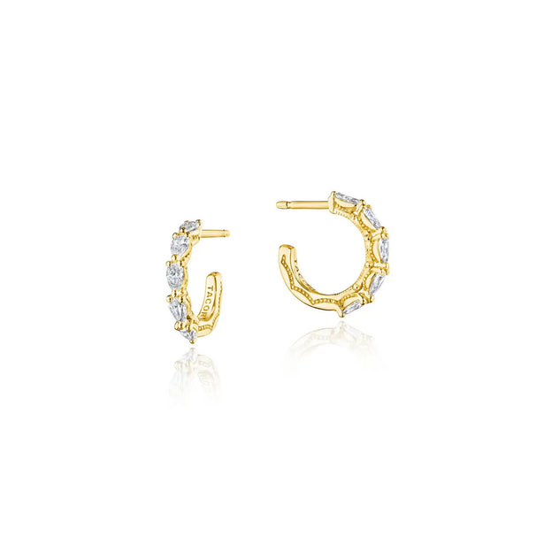 Tacori Diamond Hoop Earrings