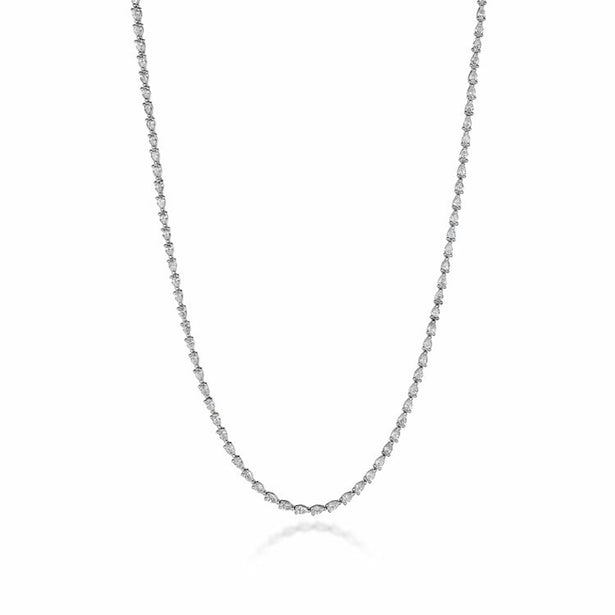 Tacori Stilla Pear Diamond Tennis Necklace