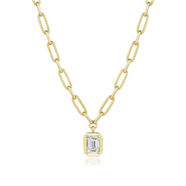 Tacori Allure Petite Diamond Link Pendant Necklace