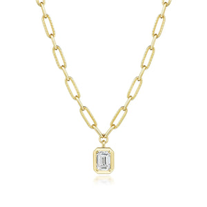 Tacori Petite Diamond Link Pendant Necklace