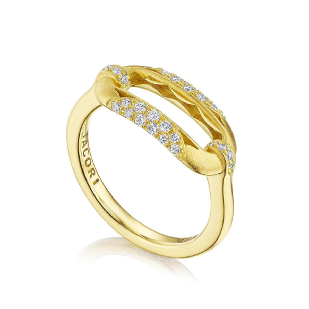 Tacori Crescent Eclipse Link Diamond Ring