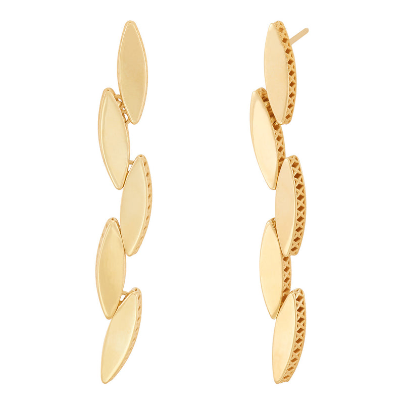 Topper Italia Gold Drop Earrings