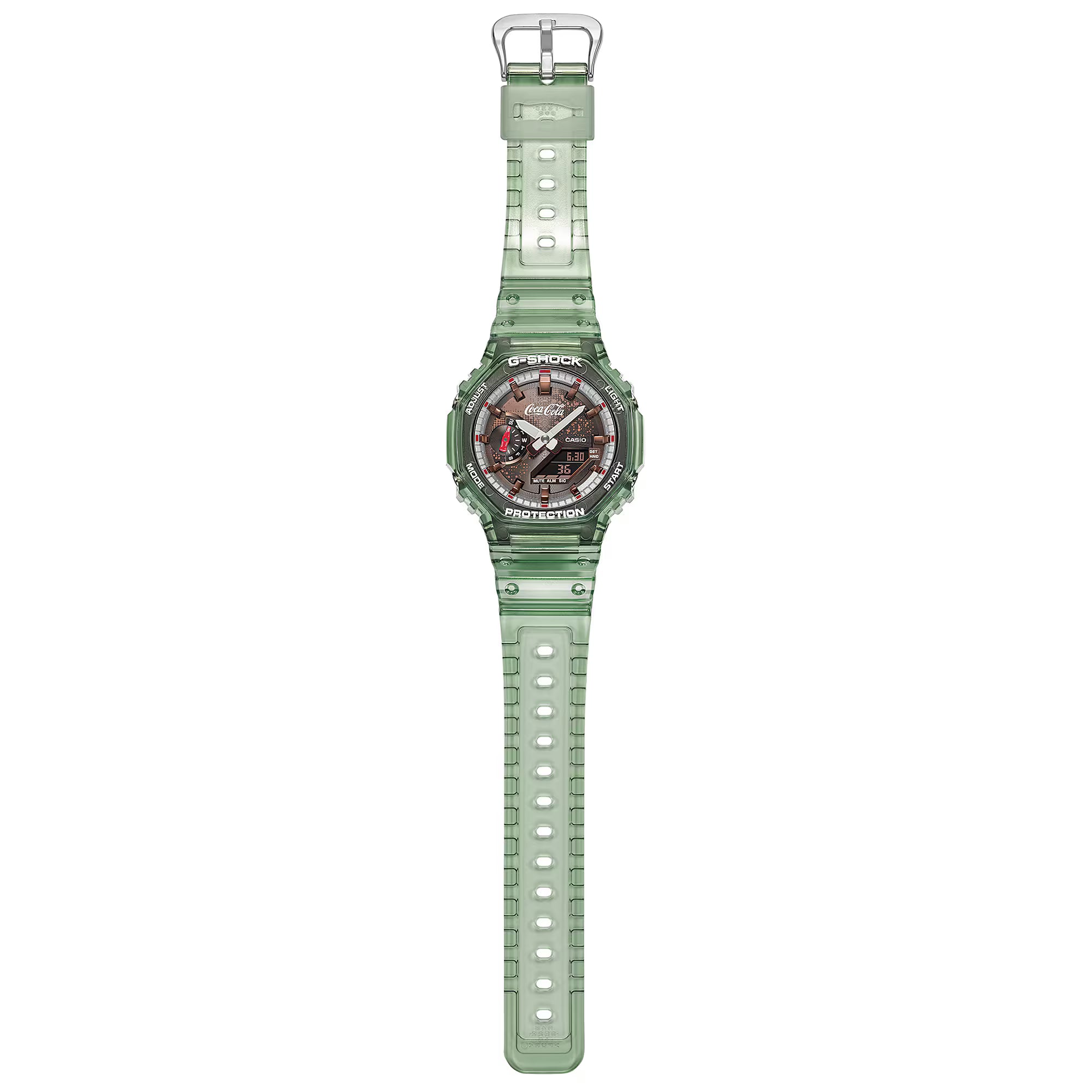 G-Shock 2100 Series Coca-Cola Bottle Green Special Edition GA2100CC-3A