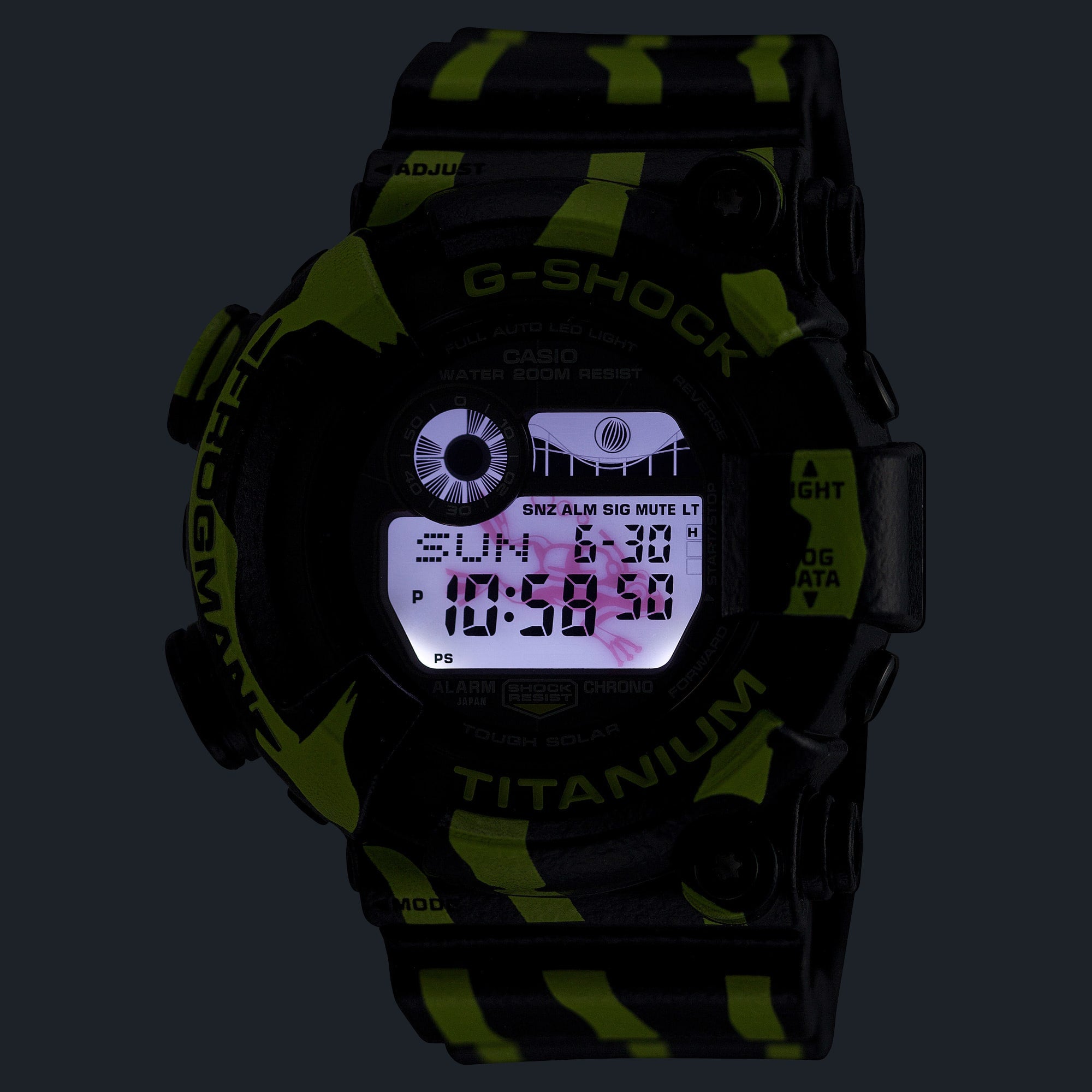 G-Shock Frogman Poison Dart Frog GW-8200TPF-1 – Topper Fine Jewelers