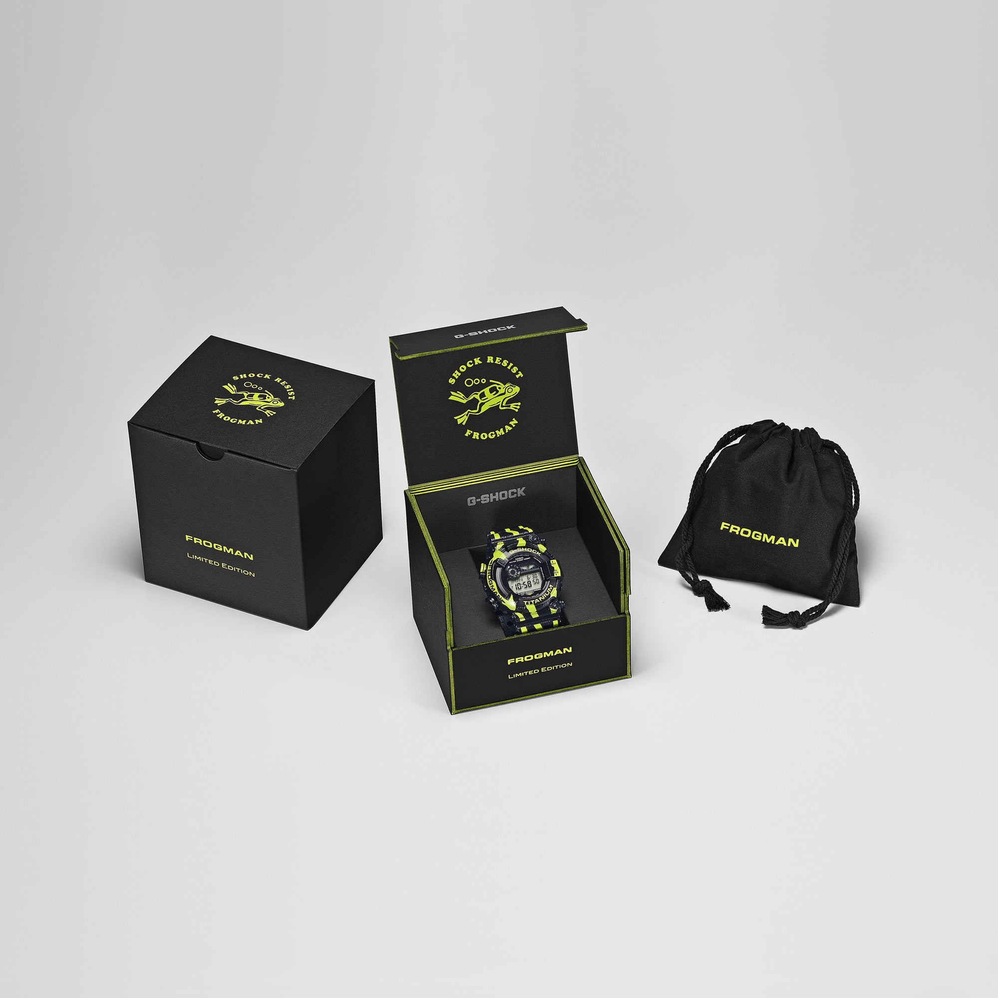 G-Shock Frogman Poison Dart Frog GW-8200TPF-1 – Topper Fine Jewelers