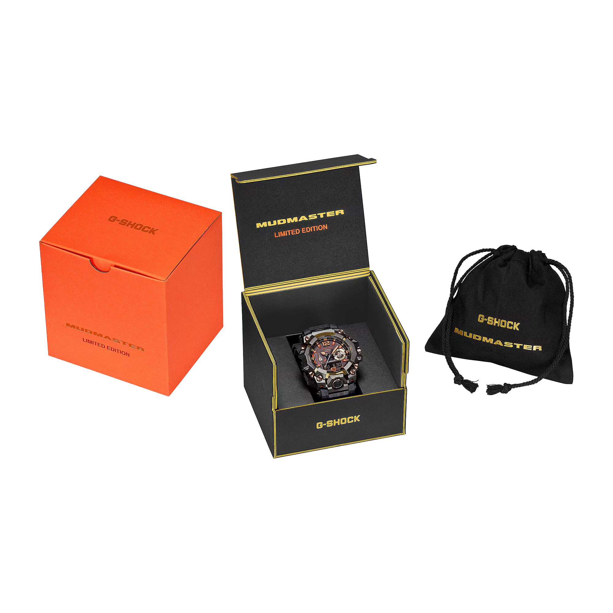 G-Shock Master of G Mudmaster 'Magma Gold' GWG-B1000MG-1A9