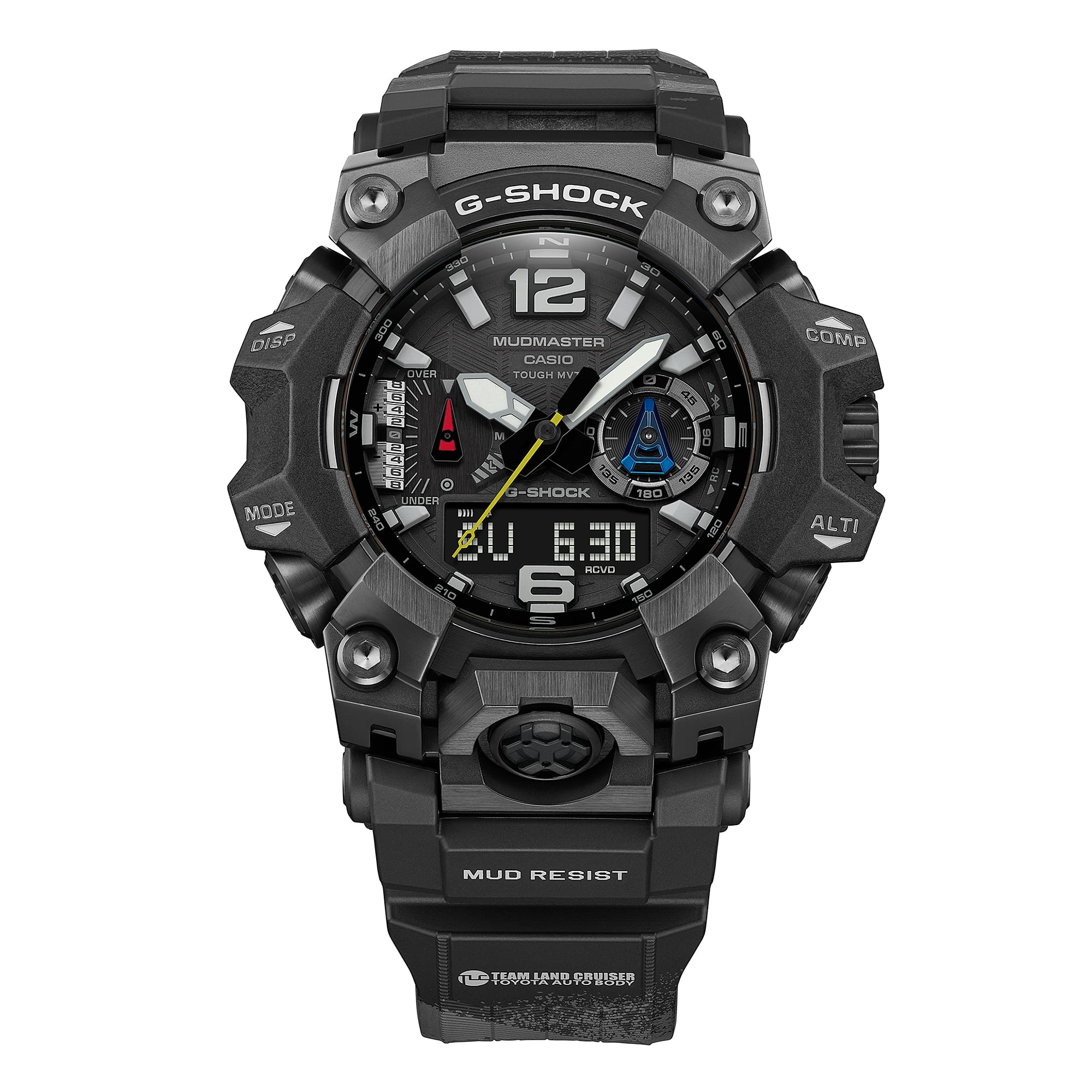 G-Shock Master of G Mudmaster Team Land Cruiser Toyota Auto Body GWG-B1000TLC-1A