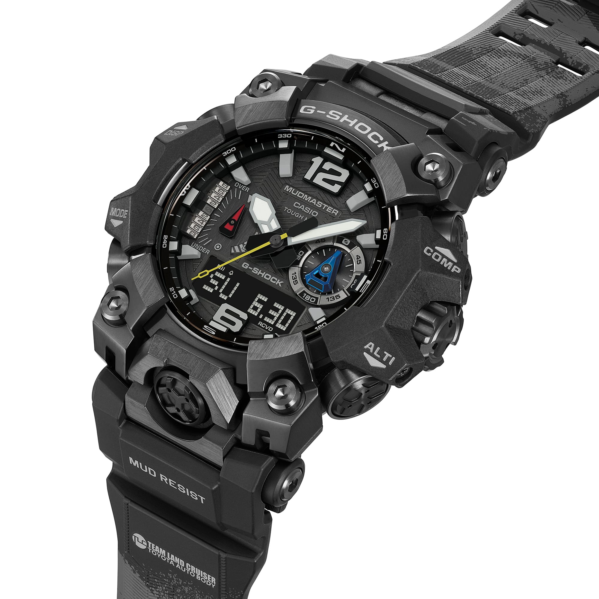 G-Shock Master of G Mudmaster Team Land Cruiser Toyota Auto Body GWG-B1000TLC-1A