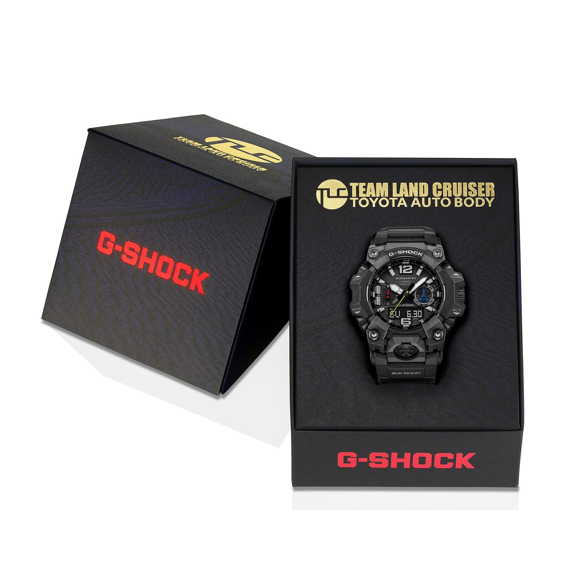 G-Shock Master of G Mudmaster Team Land Cruiser Toyota Auto Body GWG-B1000TLC-1A
