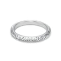 Tacori Pavé Diamond Hand Engraved Wedding Band
