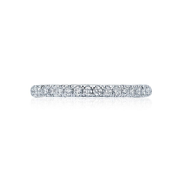 Tacori Petite Crescent French Pavé Diamond Eternity Band