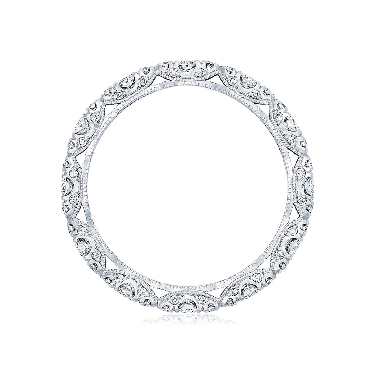 Tacori Petite Crescent Marquise Shape Wedding Band